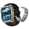 KOSPET Tank M4 Special Edition Argent 1,96 pouces AMOLED GPS 15 jours 10ATM IP69K Smartwatch
