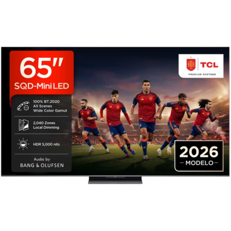 TCL 65C8L 65 pouces 4K QD-Mini LED 144Hz Dolby Vision HDR10+ Google TV