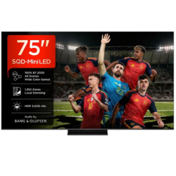TCL 75C7L 75 pouces 4K QD-Mini LED 144Hz Dolby Vision HDR10+ Google TV