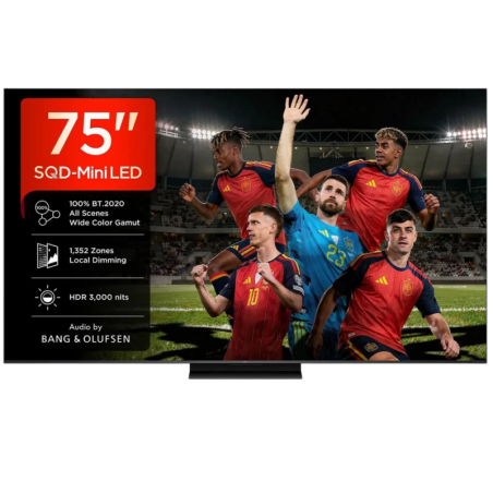 TCL 75C7L 75 pouces 4K QD-Mini LED 144Hz Dolby Vision HDR10+ Google TV