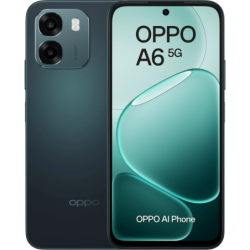 OPPO A6 5G 6GB/256GB Noir 6,75 pouces LCD 120Hz 50MP 6550mAh 45W NFC