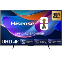 Hisense 55A6S 55 pouces 4K QLED Dolby Vision HDR10+ VIDAA Smart TV