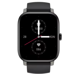 Montre connectée Zeblaze Btalk Pro, écran AMOLED 1,43 pouces, autonomie de 14 jours, IP68, Noir