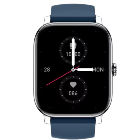 Montre connectée Zeblaze Btalk Pro, écran AMOLED 1,43 pouces, autonomie de 14 jours, IP68, Argenté
