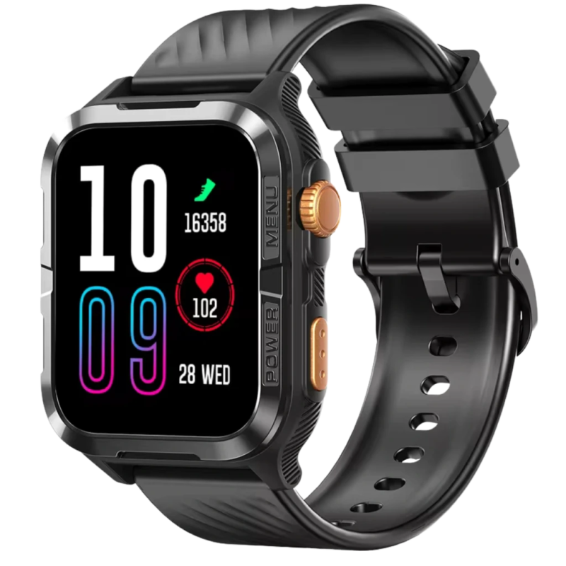 Blackview W10 Pro Noir 1,83 pouces TFT GPS 11 jours IP68 Smartwatch