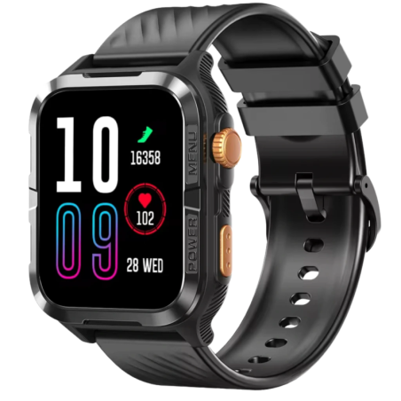 Blackview W10 Pro Noir 1,83 pouces TFT GPS 11 jours IP68 Smartwatch
