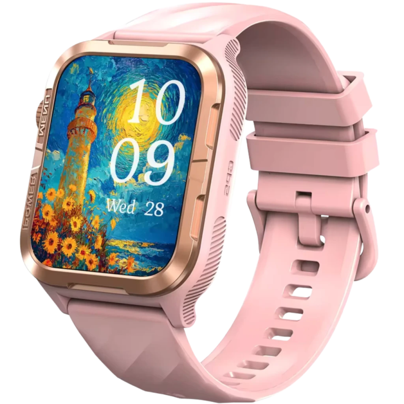 Blackview W10 Pro Rose 1,83 pouces TFT GPS 11 jours IP68 Smartwatch