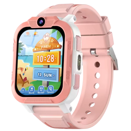 Blackview Z40 Pro 4G Rose GPS 2 jours IP68 Smartwatch pour enfants