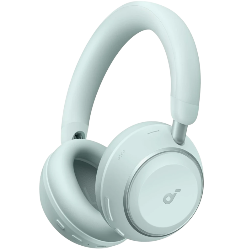 Soundcore Space 2 Vert Seafoam Arceau ANC Bluetooth 6.1 70h Multipoint Casque sans fil