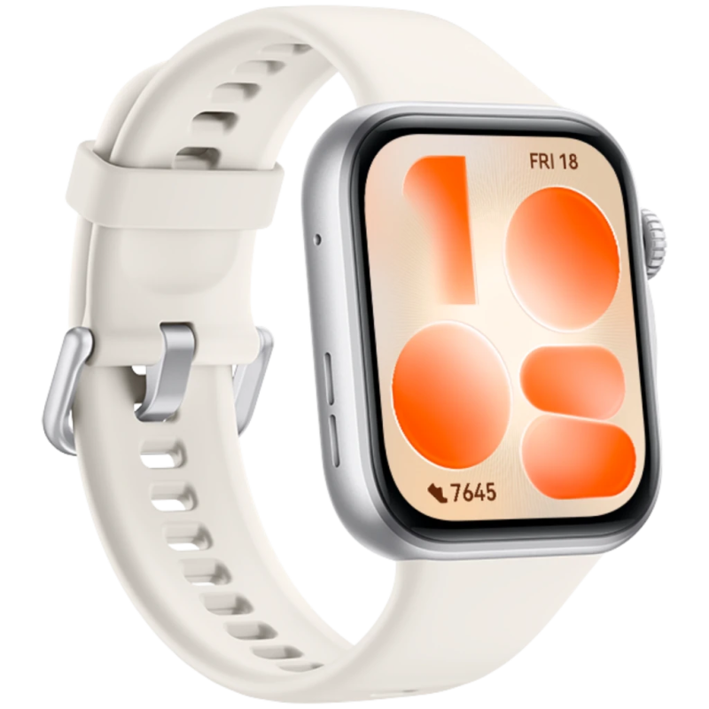 Huawei Watch Fit 5 Blanc 1,82 pouces AMOLED GPS NFC 10 jours +100 sports 5ATM