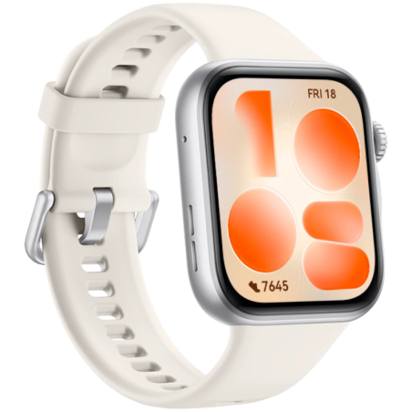 Huawei Watch Fit 5 Blanc 1,82 pouces AMOLED GPS NFC 10 jours +100 sports 5ATM
