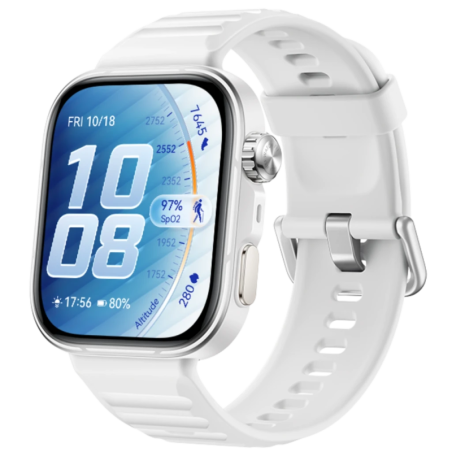 Huawei Watch Fit 5 Pro Blanc 1,92 pouces AMOLED GPS NFC 10 jours +100 sports 5ATM