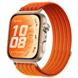 Huawei Watch Fit 5 Pro Orange 1,92 pouces AMOLED GPS NFC 10 jours +100 sports 5ATM
