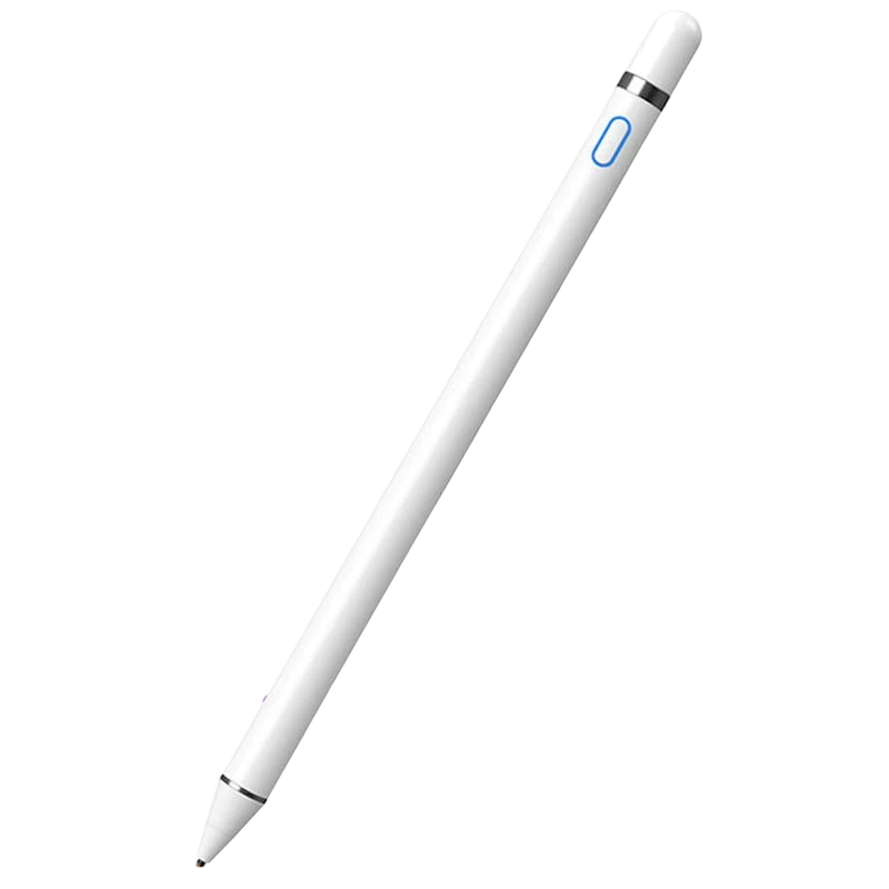 Stylet Stylus K811 Capacitif Blanc pour Xiaomi Pad/Apple iPad/Samsung Tab