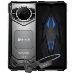 Doogee S200 VIP 5G 12GB/256GB Argent IP68 6,72 pouces AMOLED 120Hz 100MP 10100mAh 33W NFC