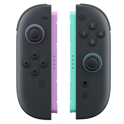 Magnetic Set S2 compatible avec Switch 2 Lavande/Turquoise Bluetooth vibration 500mAh 20h Manette sans fil