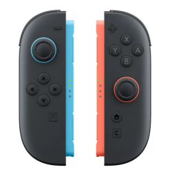 Magnetic Set S2 compatible avec Switch 2 Bleu/Rouge Bluetooth vibration 500mAh 20h Manette sans fil