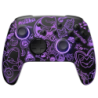 FUNLAB Firefly Pro Édition Scarlet & Violet RGB Switch Bluetooth vibration 950mAh 12,5h Manette sans fil