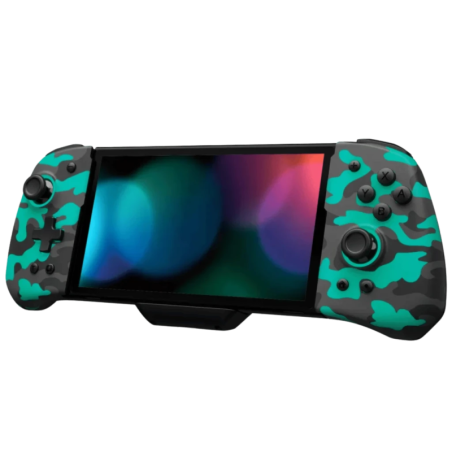 FUNLAB Luminpad Wireless Gripcon Camouflage Noir pour Switch/Switch OLED boutons programmables Manette sans fil