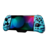 FUNLAB Luminpad Wireless Gripcon Camouflage Bleu pour Switch/Switch OLED boutons programmables Manette sans fil