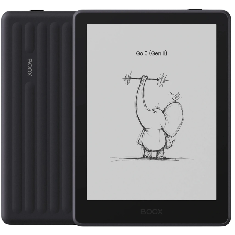 ONYX BOOX Go 6 2e Gen 32GB Noir 6 pouces E Ink Carta 1300 Liseuse