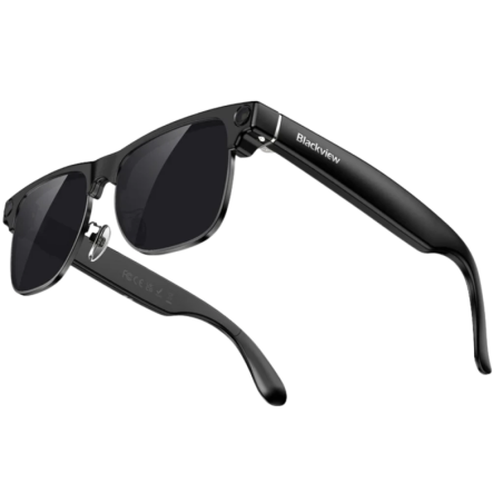 Blackview BV200 AI avec caméra 8MP 2K Bluetooth Lunettes de soleil connectées