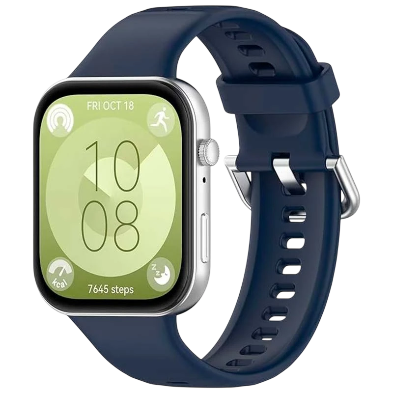 Bracelet en silicone Huawei Watch Fit 5 / 5 Pro  Bleu foncé