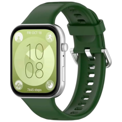 Bracelet en silicone Huawei Watch Fit 5 / 5 Pro Blanc