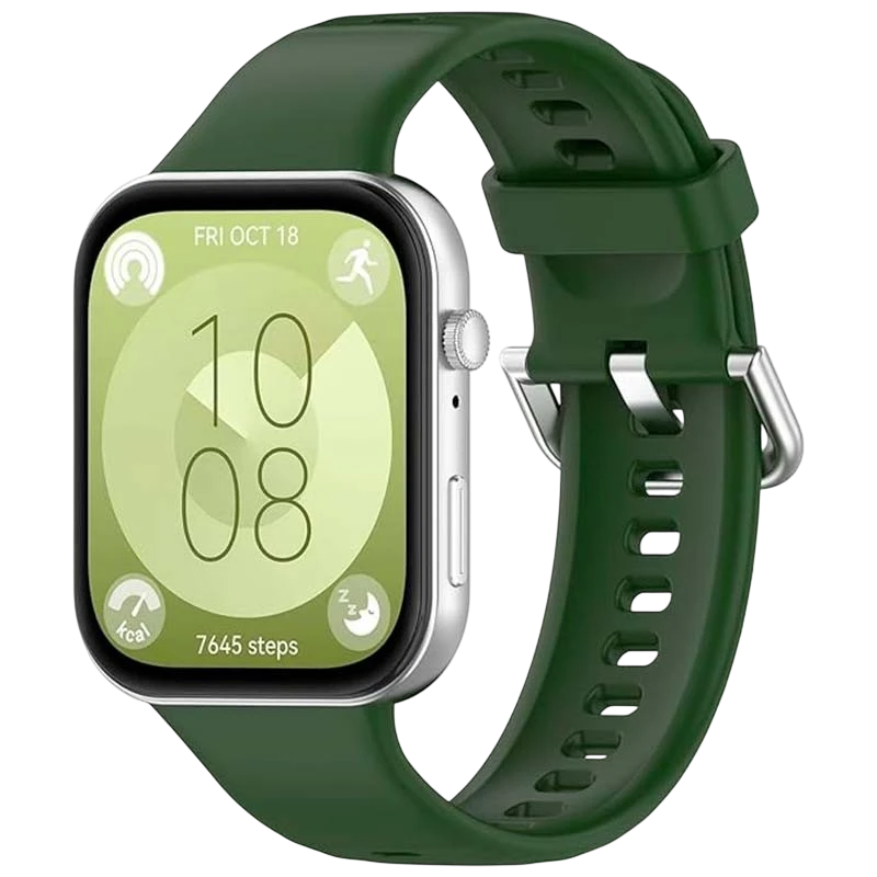 Bracelet en silicone Huawei Watch Fit 5 / 5 Pro Blanc