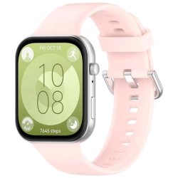 Bracelet en silicone Huawei Watch Fit 5 / 5 Pro Rose