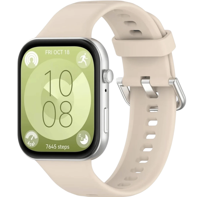 Bracelet en silicone Huawei Watch Fit 5 / 5 Pro Beige