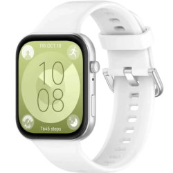 Bracelet en silicone Huawei Watch Fit 5 / 5 Pro Blanc