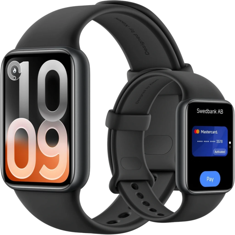 Xiaomi Smart Band 10 Pro NFC Noir 1,74 pouces AMOLED 21 jours +150 sports 5ATM Bracelet connecté