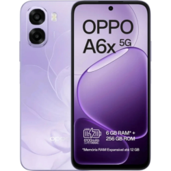 OPPO A6X 5G 6GB/256GB Lilas 6,75 pouces LCD 120Hz 50MP 6100mAh NFC