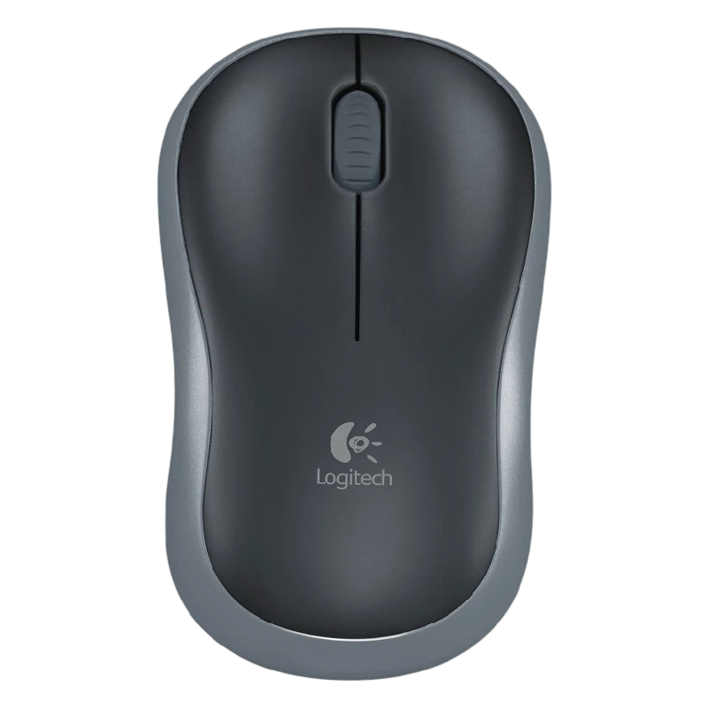 Logitech M185 Noir 1000 DPI 3 boutons Souris sans fil