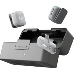 DJI Mic Mini 2 (2 émetteurs + 1 récepteur) Microphone sans fil omnidirectionnel