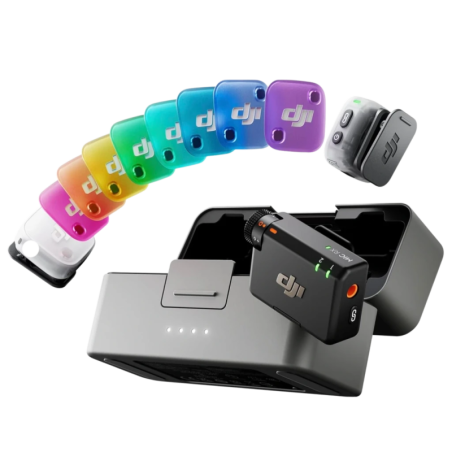 DJI Mic Mini 2 (2 émetteurs + 1 récepteur) Microphone sans fil 48 kHz/24 bits