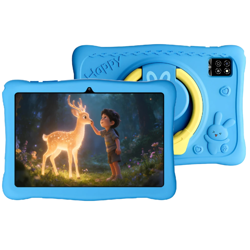 Oscal Kido 2 4GB/64GB Bleu 10,1 pouces IPS 8MP 6600mAh Tablette pour enfants