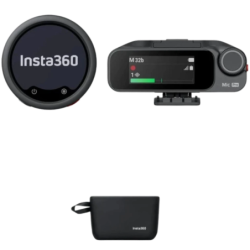 Microphone sans fil Insta360 Mic Pro 32 bits en virgule flottante (1 émetteur + 1 récepteur)
