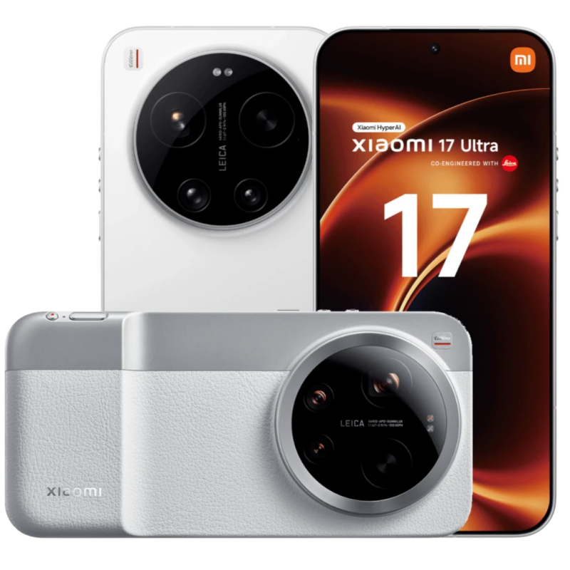 Xiaomi 17 Ultra 5G 16GB/512GB Blanc Leica IP68 6,9 pouces OLED 120Hz 200MP 6000mAh 90W NFC