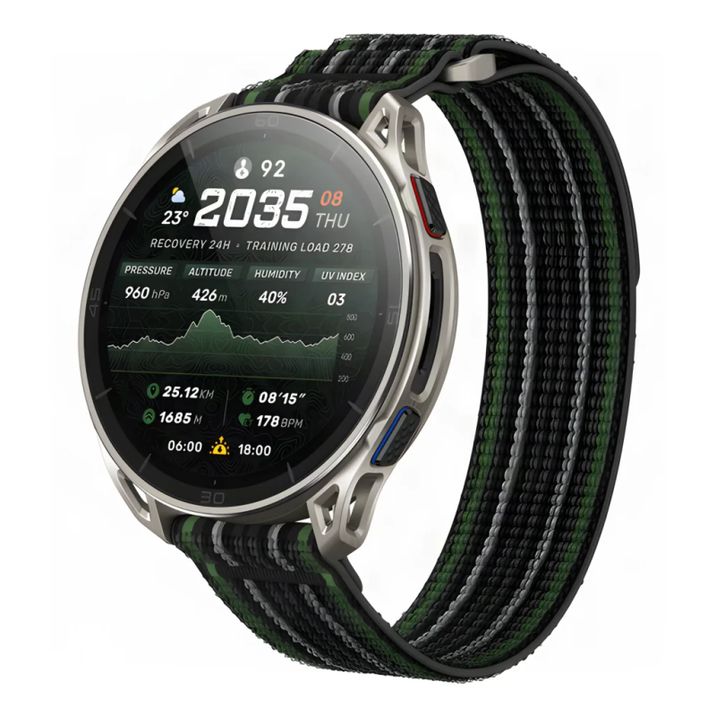 Amazfit Cheetah 2 Ultra Titane 1,5 pouces AMOLED GPS 30 jours 5ATM Smartwatch