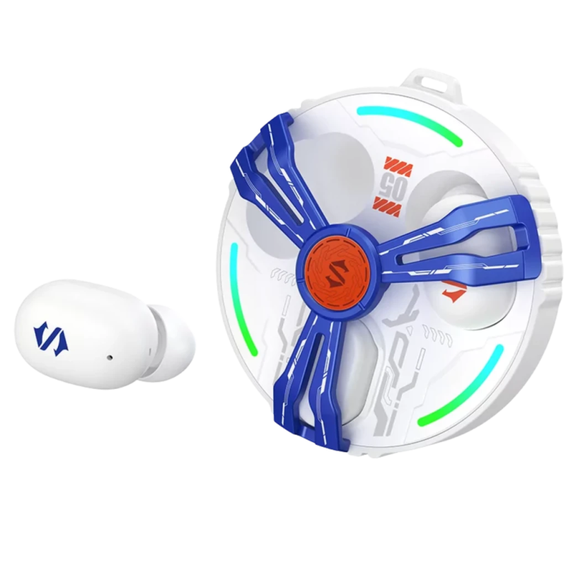 Black Shark Rokas 5 Blanc TWS ANC Bluetooth 6.0 Écouteurs sans fil