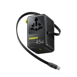Baseus PicoGo AG11- chargeur de voyage universel rapide GaN 45 W