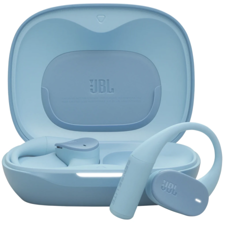 JBL Sense Lite Bleu Open-Ear Bluetooth 5.4 32h IP54 Multipoint Écouteurs sans fil
