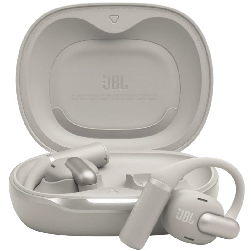 JBL Sense Pro Gris Open-Ear Bluetooth 6.0 38h IP54 Multipoint Écouteurs sans fil
