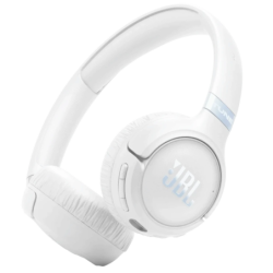 JBL Tune 680NC Blanc Arceau ANC Bluetooth 6.0 76h Multipoint Casque sans fil