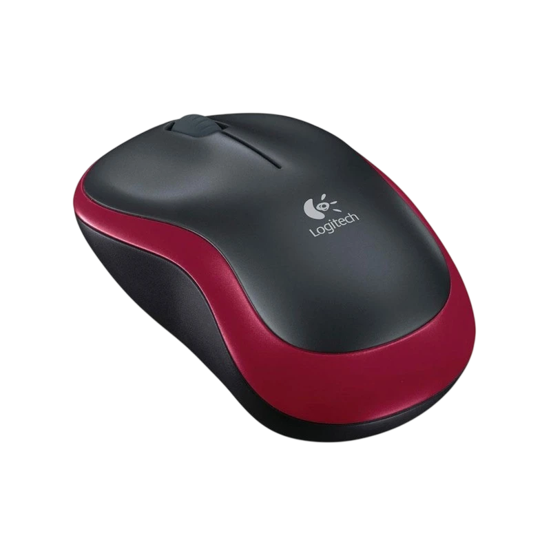 Logitech M185 Grenat 1000 DPI 3 boutons Souris sans fil