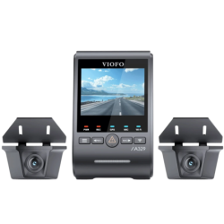 VIOFO A329WW 3CH 4K 30FPS Sony STARVIS 2 Triple avec caméras arrière étanches WiFi 2,4 pouces Dashcam