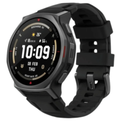 Amazfit T-Rex 3 Pro Noir Tactical 1,32 pouces AMOLED GPS NFC 19 jours +180 sports 10ATM Smartwatch