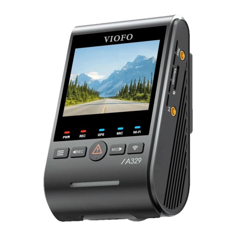 VIOFO A329S 1CH 4K 60fps WiFi 6 140° Vision Nocturne HDR GPS 2,4 pouces mode parking Dashcam